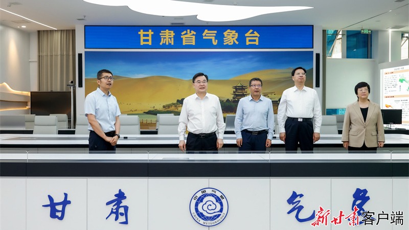 胡昌升在省氣象局省地震局調研時強調預防為主 防治結合 全力筑牢防災減災堅固防線